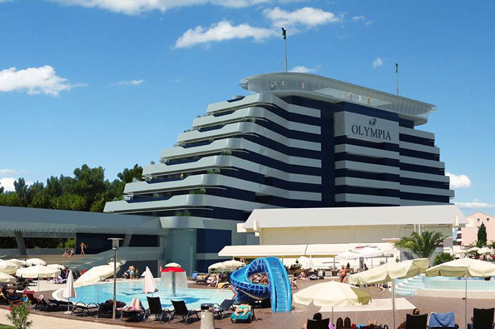 Hotel de Lux Olympia Sky in Vodice Croatia 